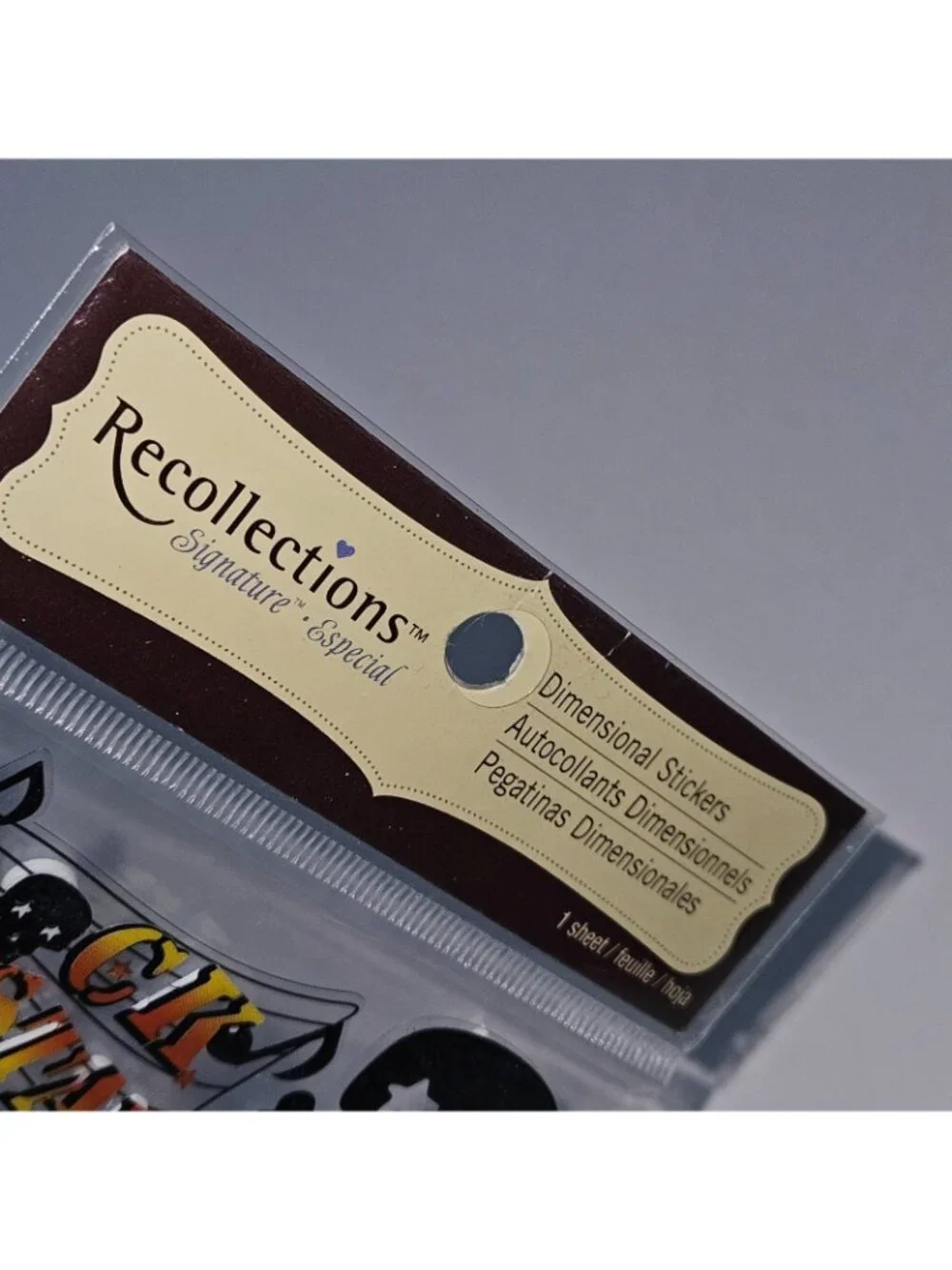 Recollections dimensional stickers