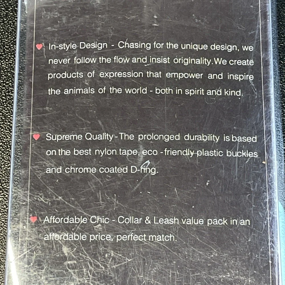 AZUZA dog collar