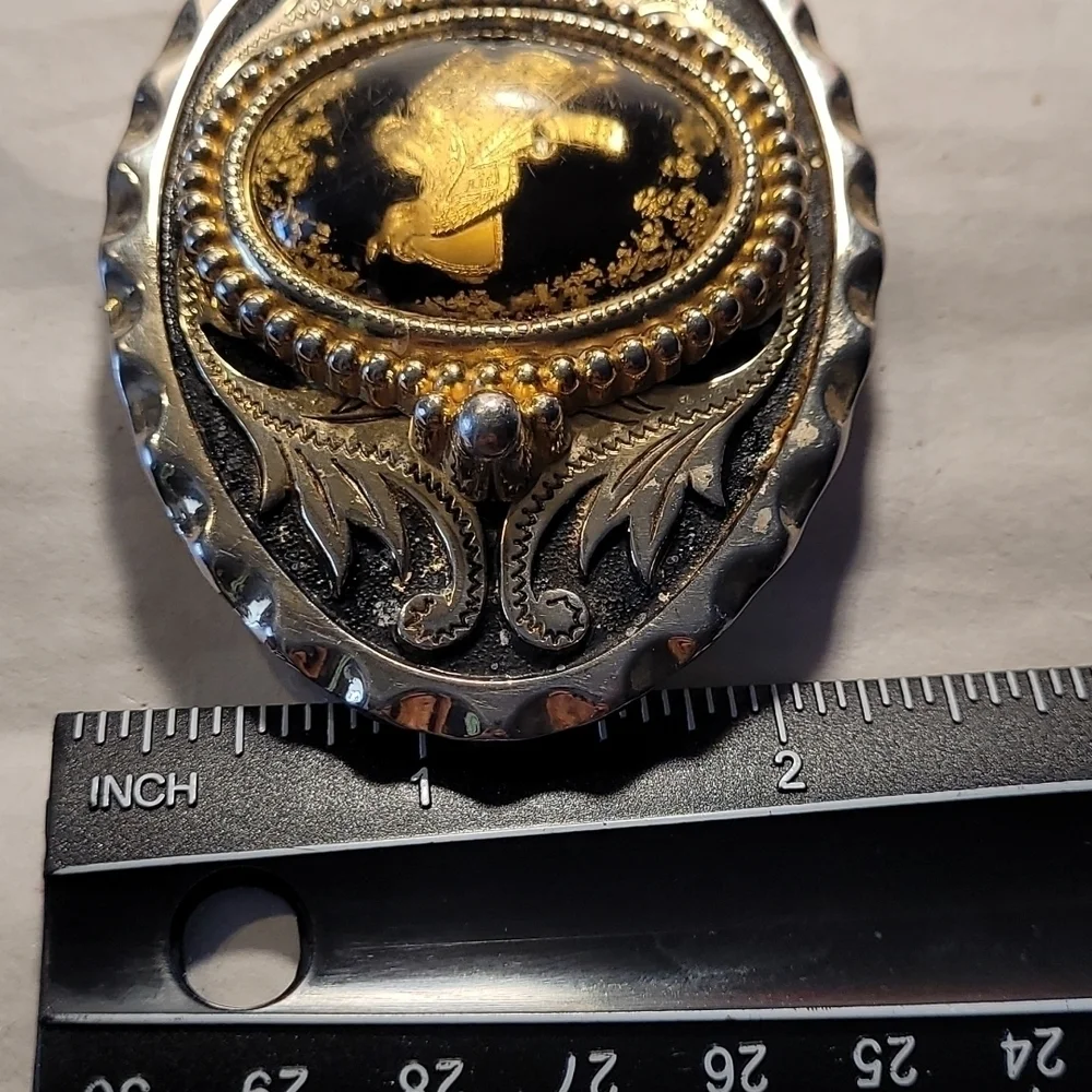 Saddle Belt Buckle Unisex