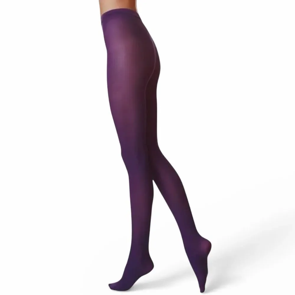 Fogal Rose Pink & Lavender Stockings Bundle(Size Small)