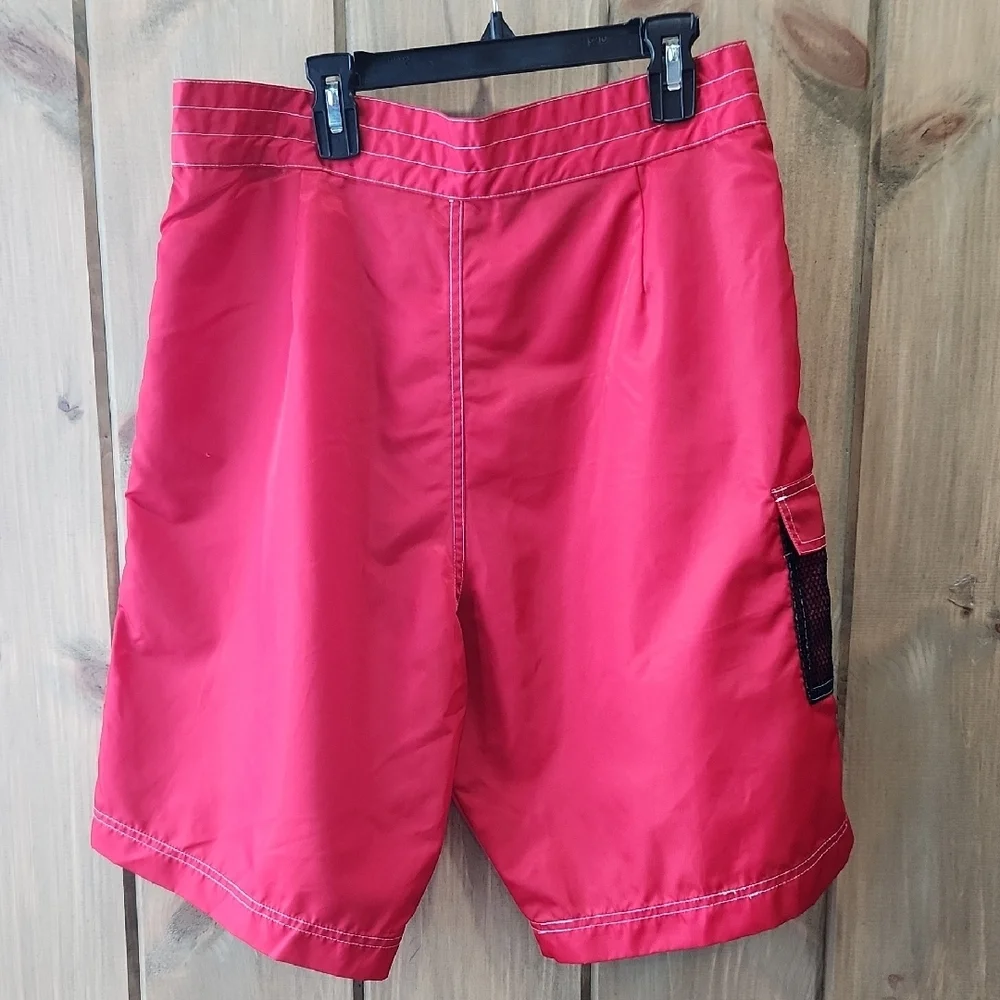Polo Ralph Lauren Red Swim Shorts Size 34