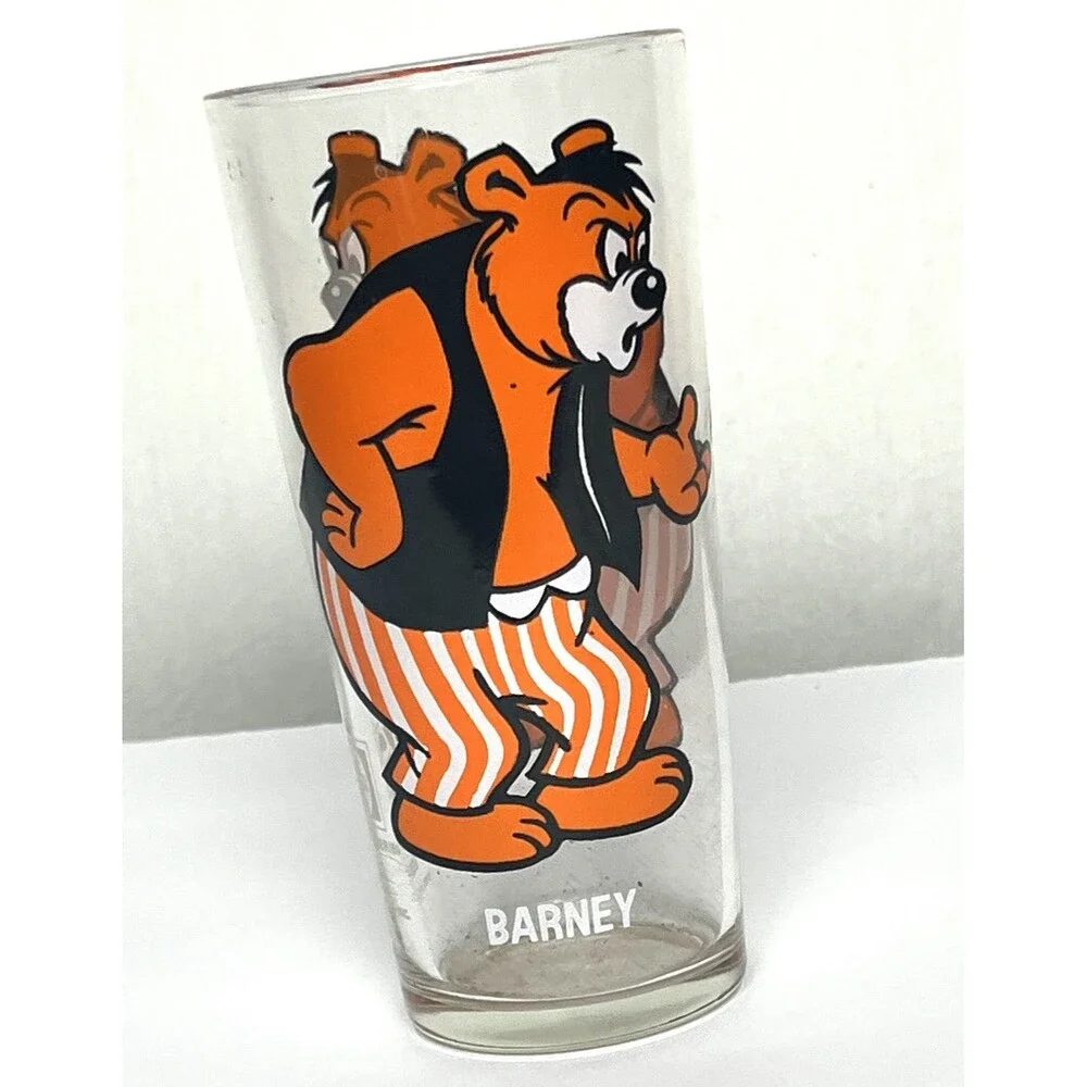 Pepsi cartoon glass
