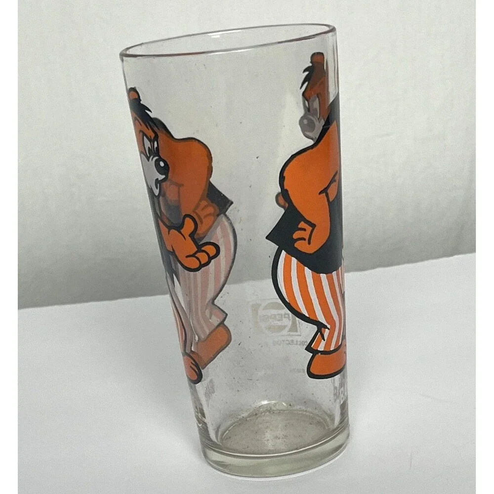Pepsi cartoon glass