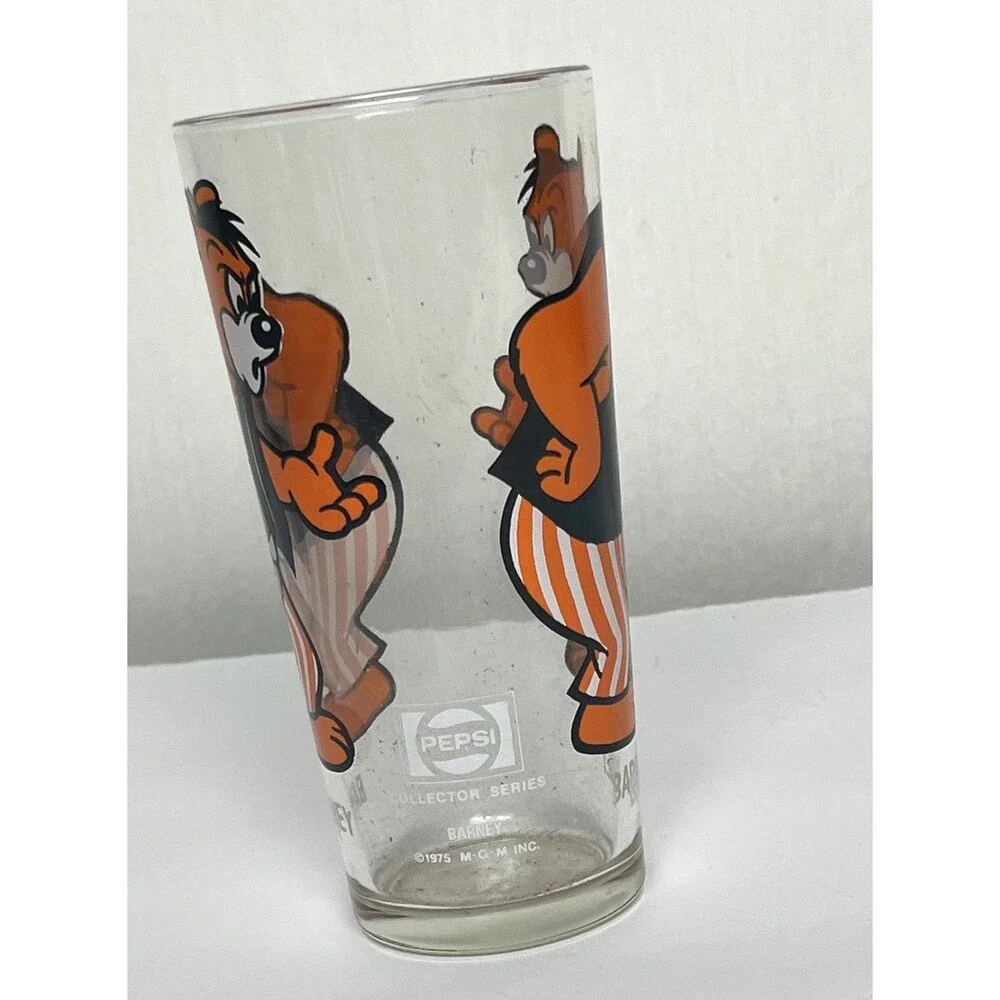 Pepsi cartoon glass