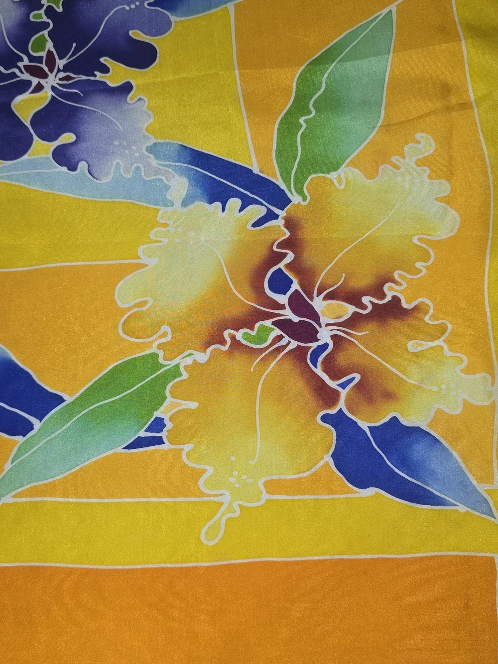 NOOR ARFA BATIK bold orange