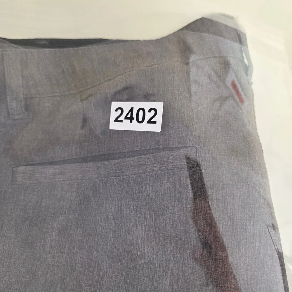 Da Hui Hybrid Collection Shorts Mens 38 Brown Heathered Stretch Board Shorts