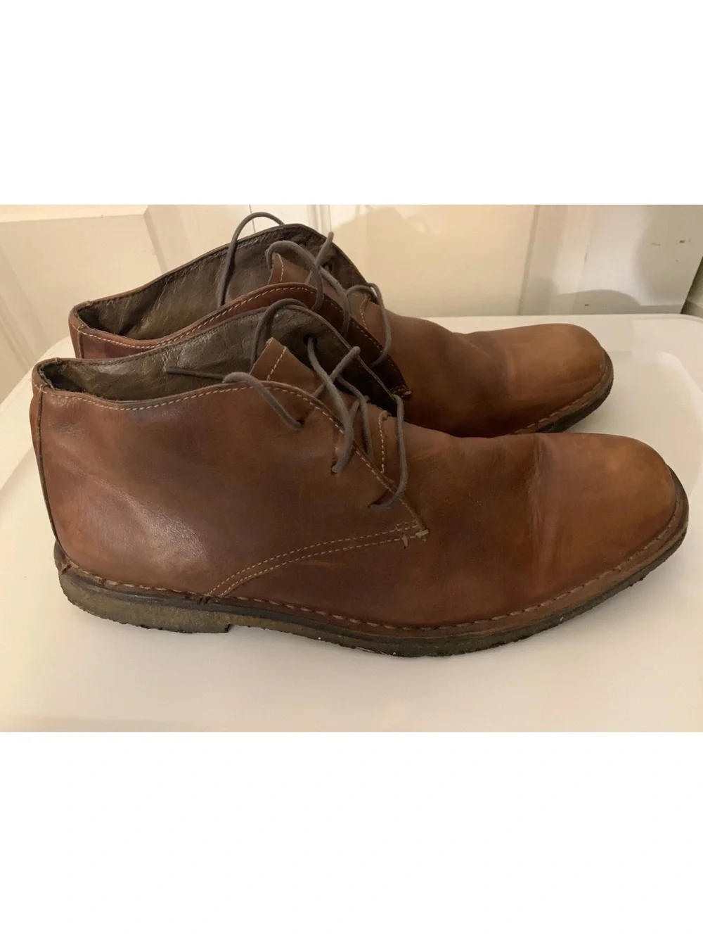 Johnston & Murphy brown leather