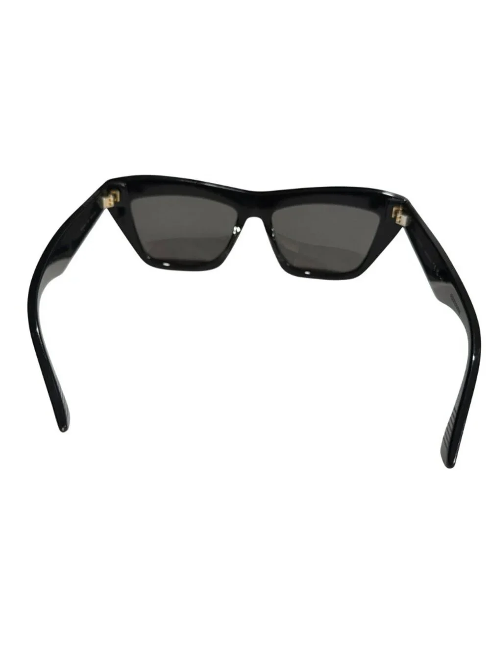 New Bottega Veneta BV1121S Cat Eye Black Sunglasses