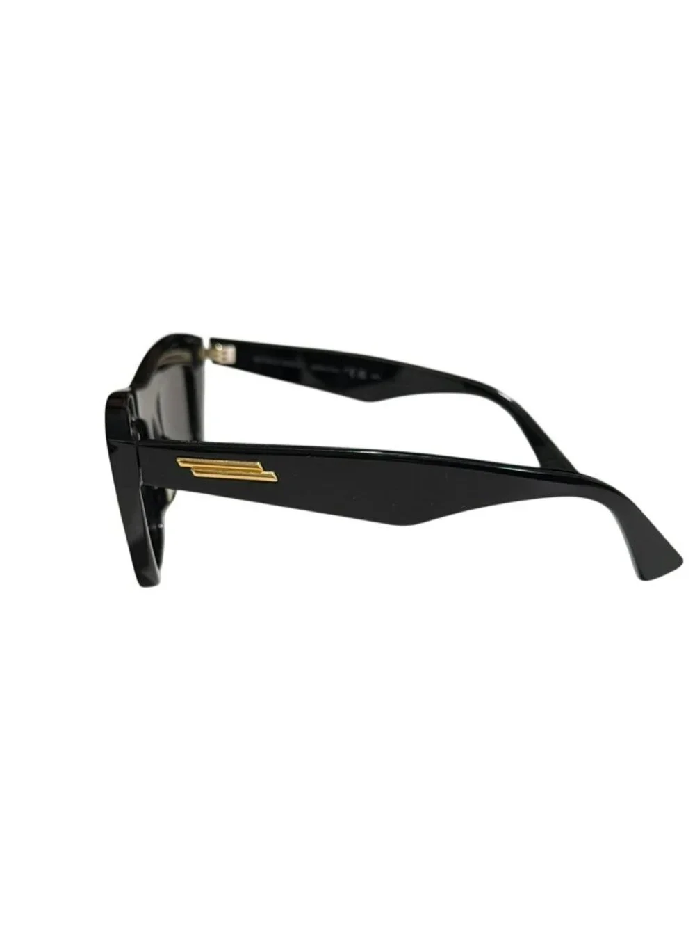 New Bottega Veneta BV1121S Cat Eye Black Sunglasses