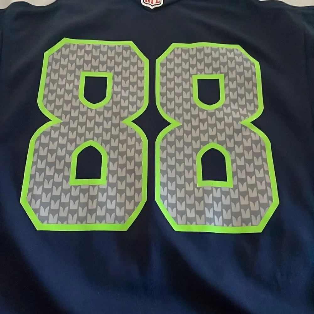 Nike Boys Seattle Seahawks Jimmy Graham Navy Football Jersey