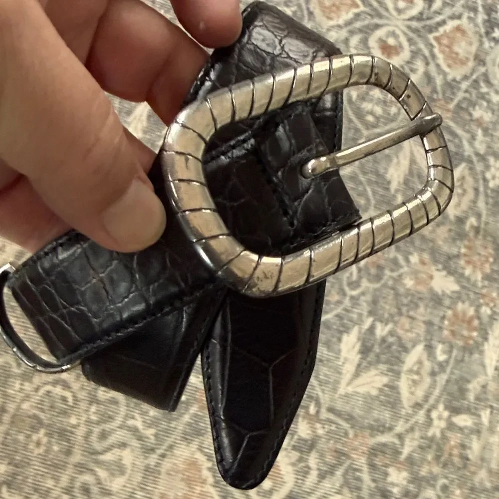 Harold’s leather belt