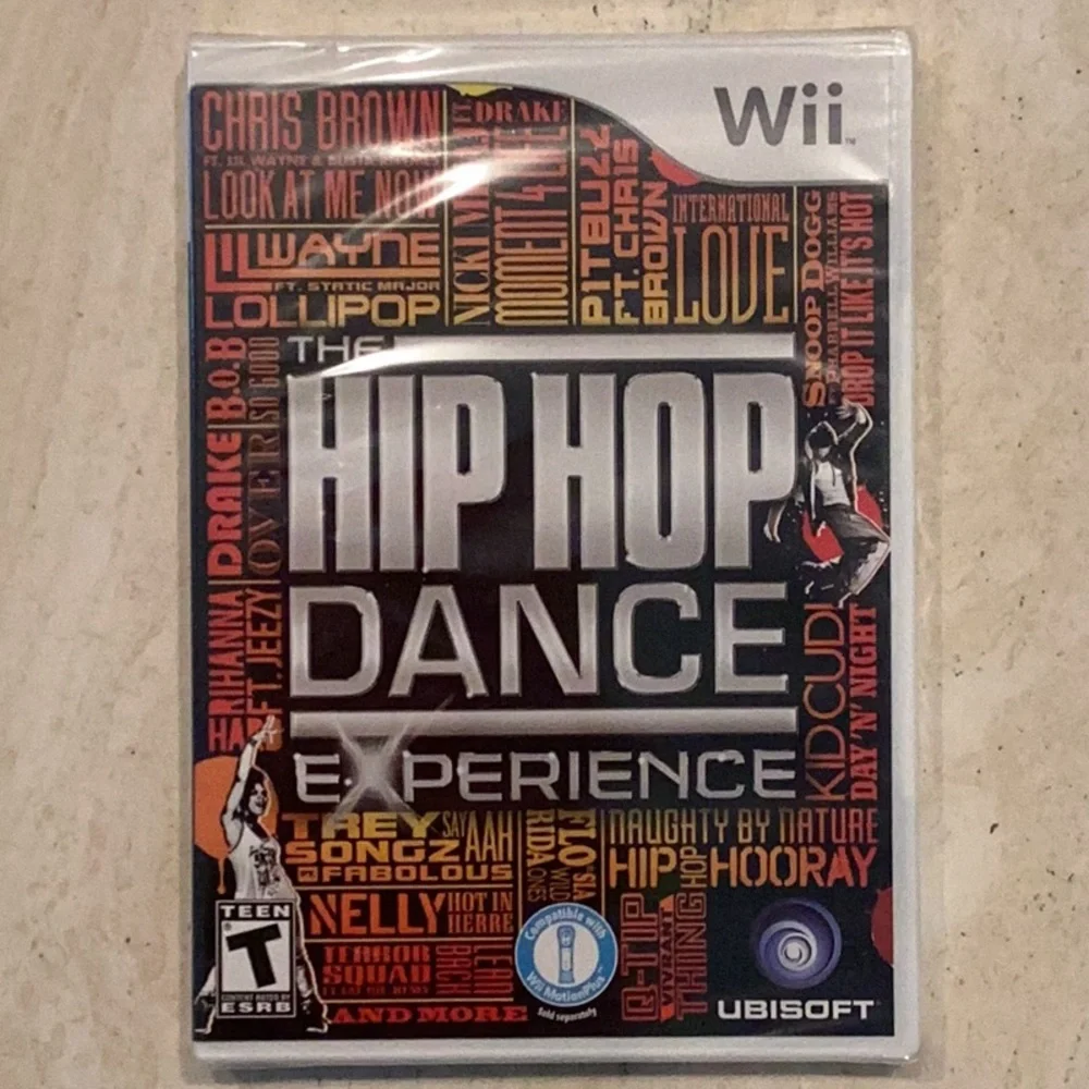 The Hip Hop Dance Experience Wii Game New