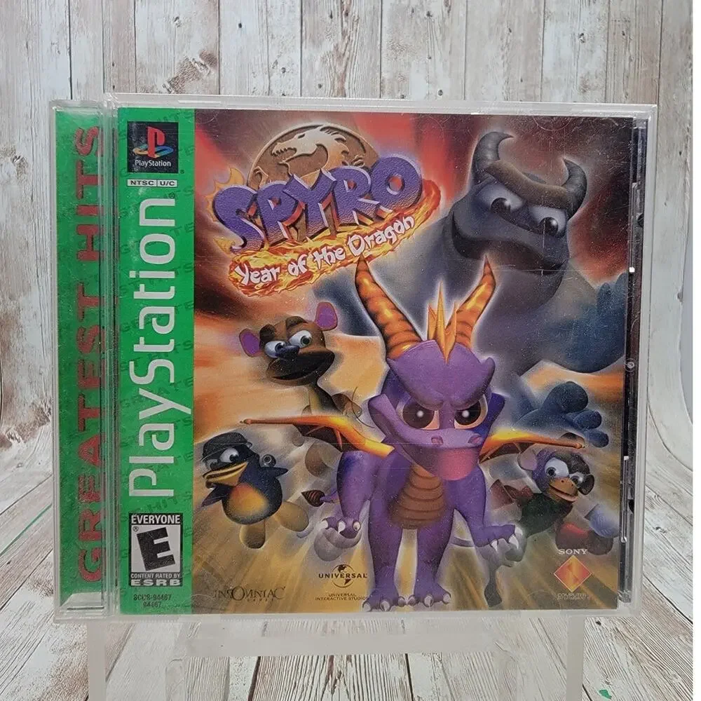 Spyro Year of the Dragon (PlayStation 1, 2000) Complete