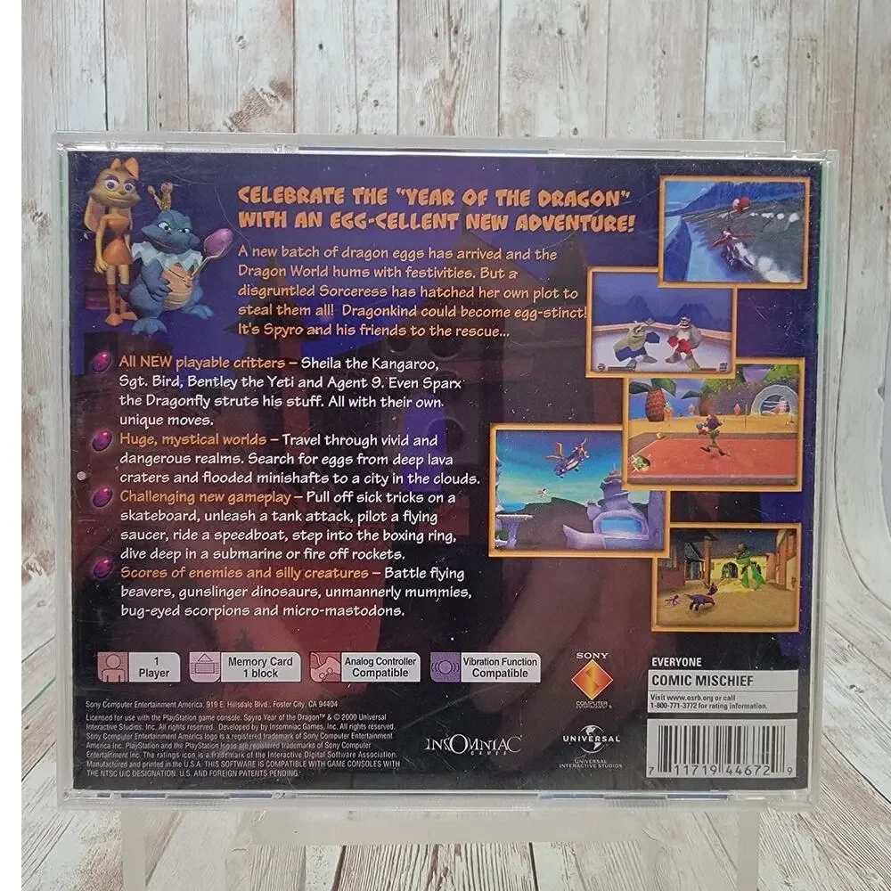 Sony spyro year