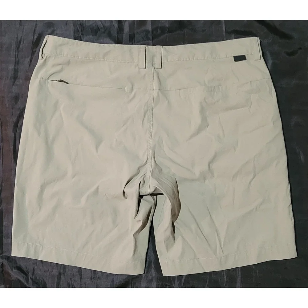 The North Face Rockaway Shorts Men's 40 Quick Dry Nylon‎ Stretch Beige NF00CE6K