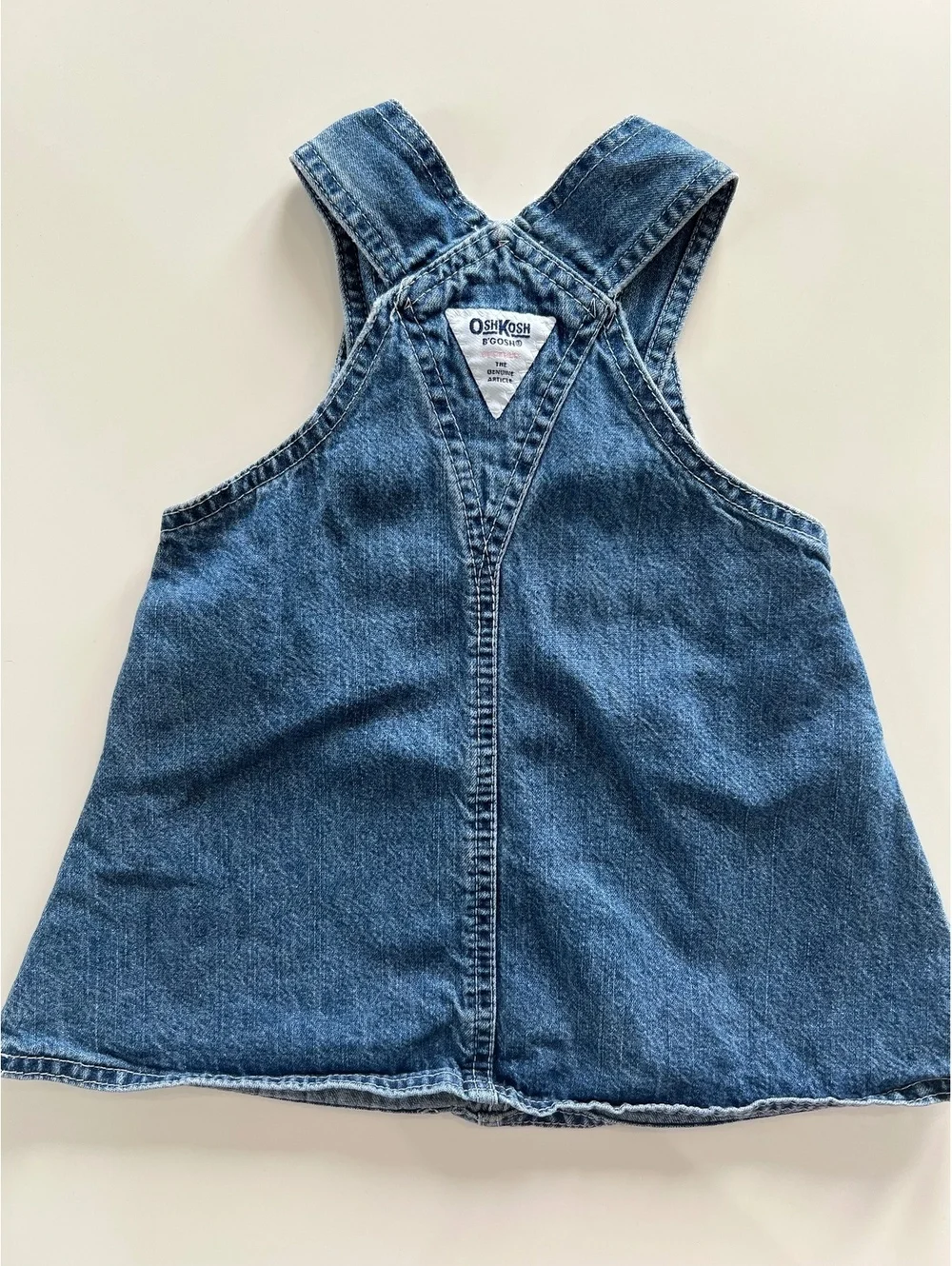 y2k oshkosh denim jumper