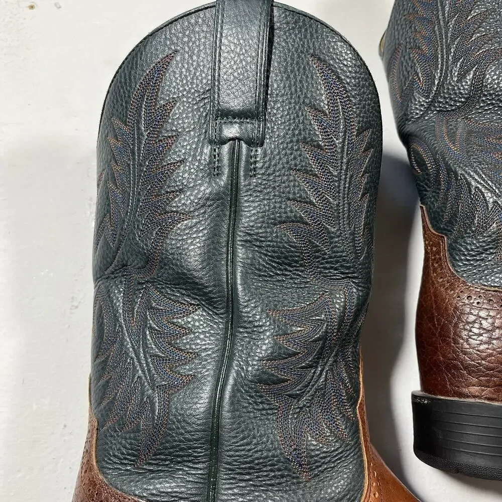 Ariat brown blue