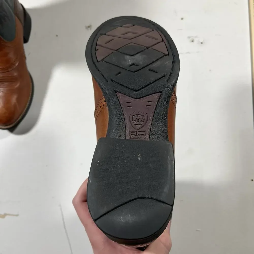 Ariat brown blue
