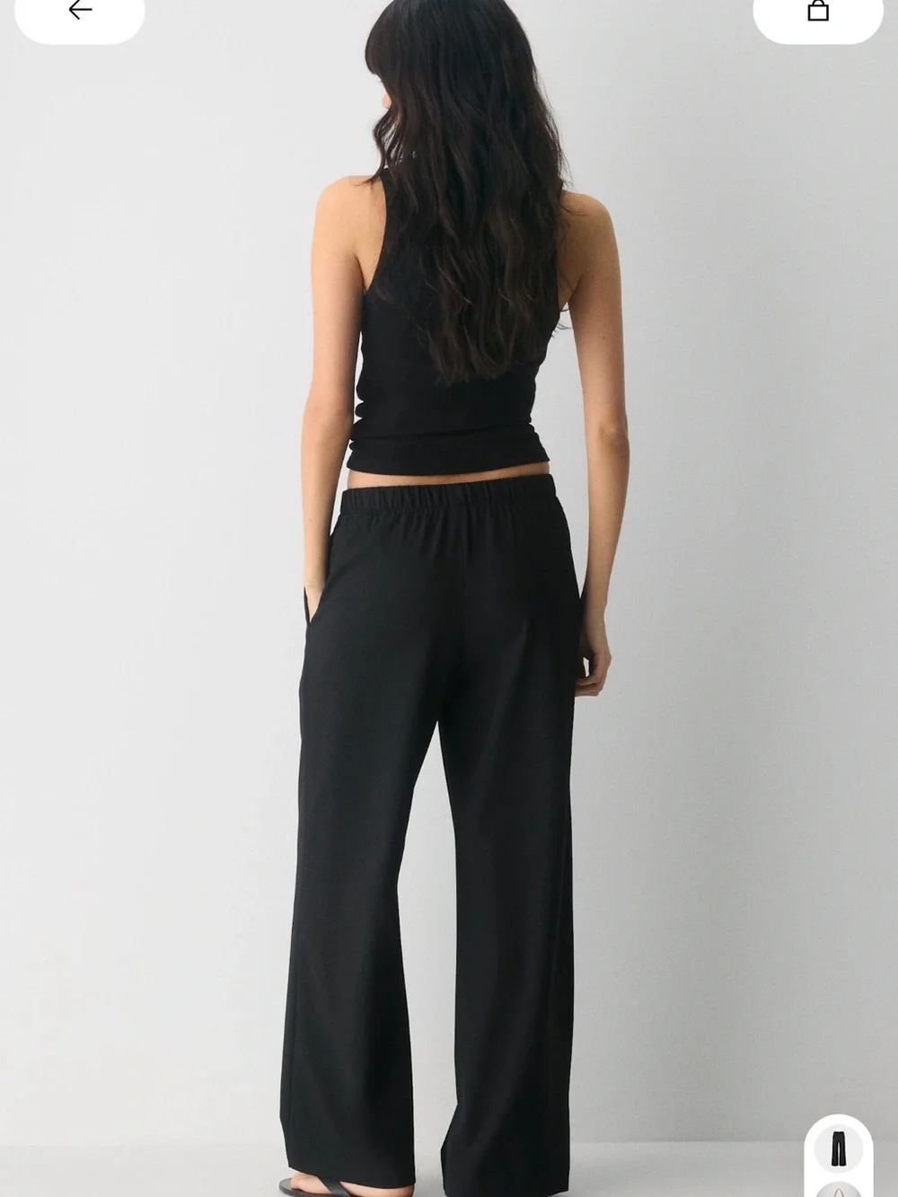 Aritzia flowing styling night