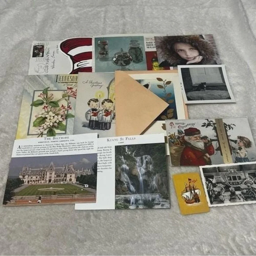 50+ piece Ephemera Lot 17 Collage Crafting Junk Journals Scrapbooking
