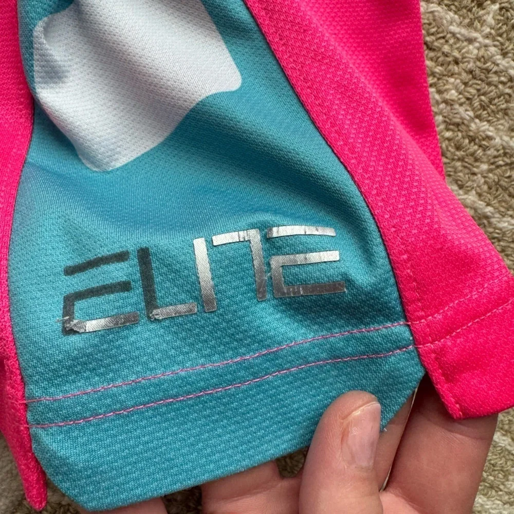 Nike Kids Pink and Blue Shorts