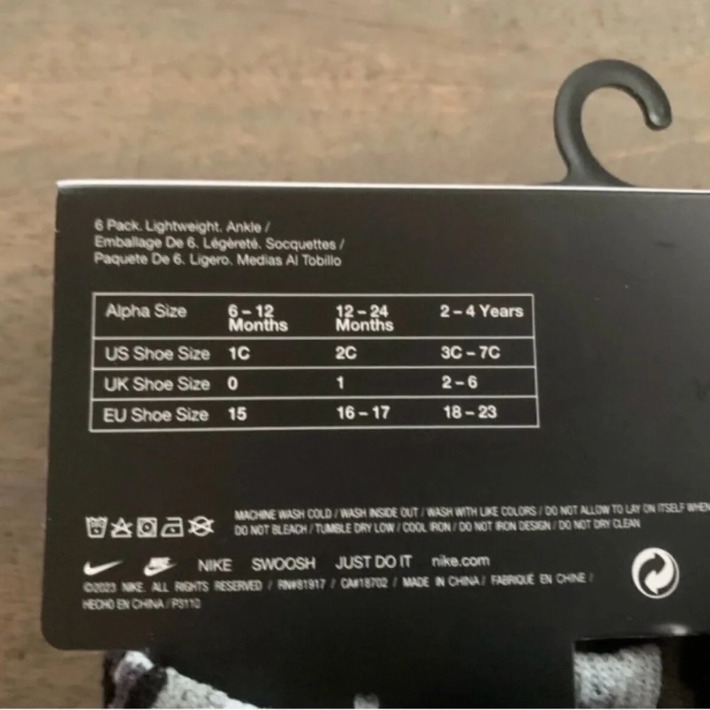 Nike includes elastane 12