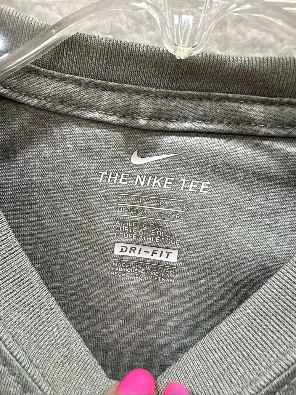 Nike swoosh polyester pattern