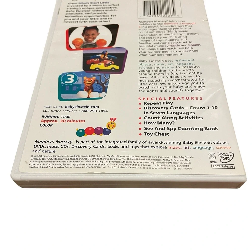 Baby Einstein - Monet And Numbers DVD Set‎