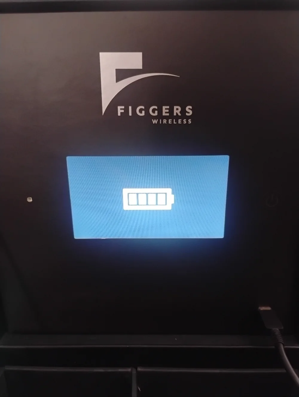 Black Leatherette Storage Box from Figgers