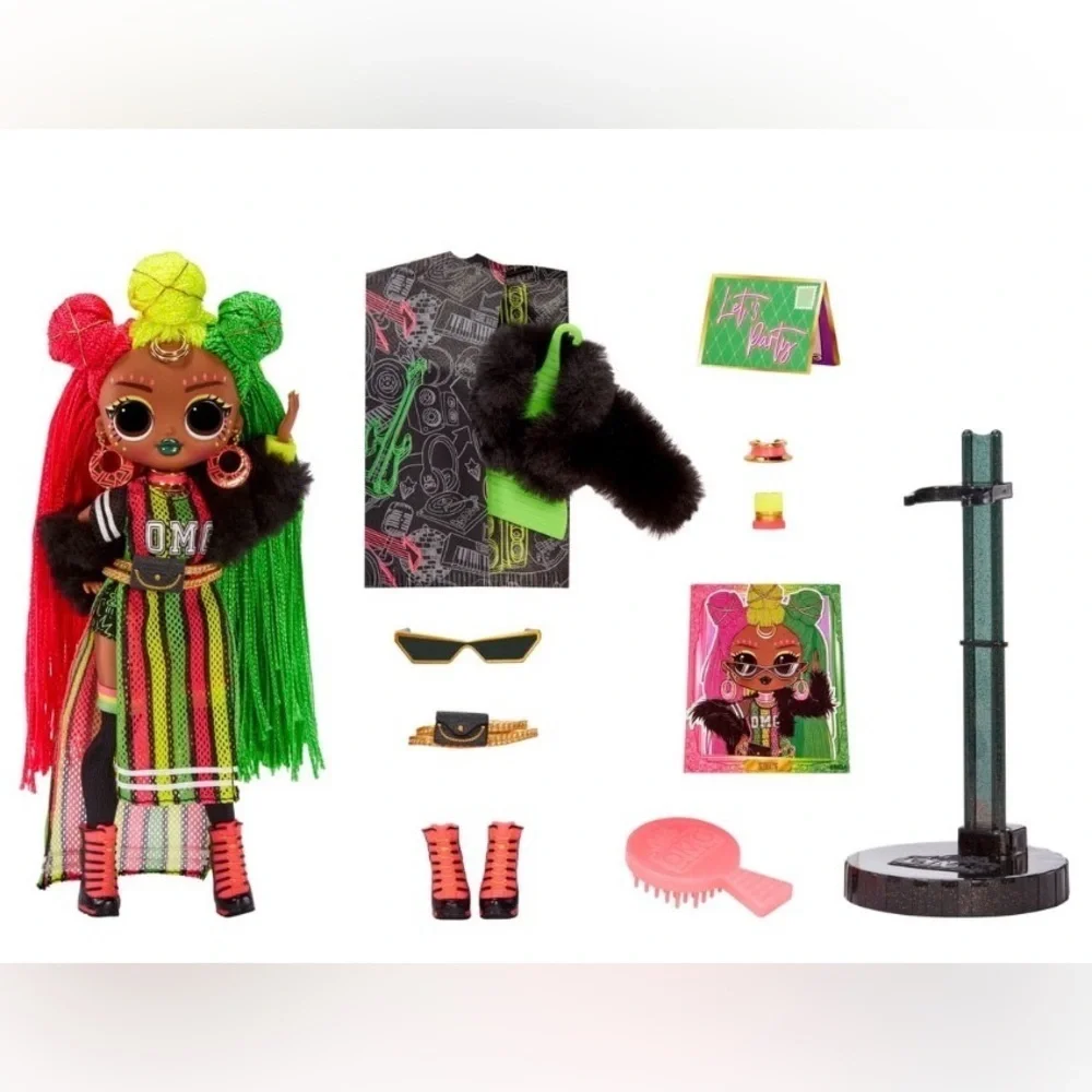 LOL Surprise OMG Queens Sways fashion doll with 20 Surprises