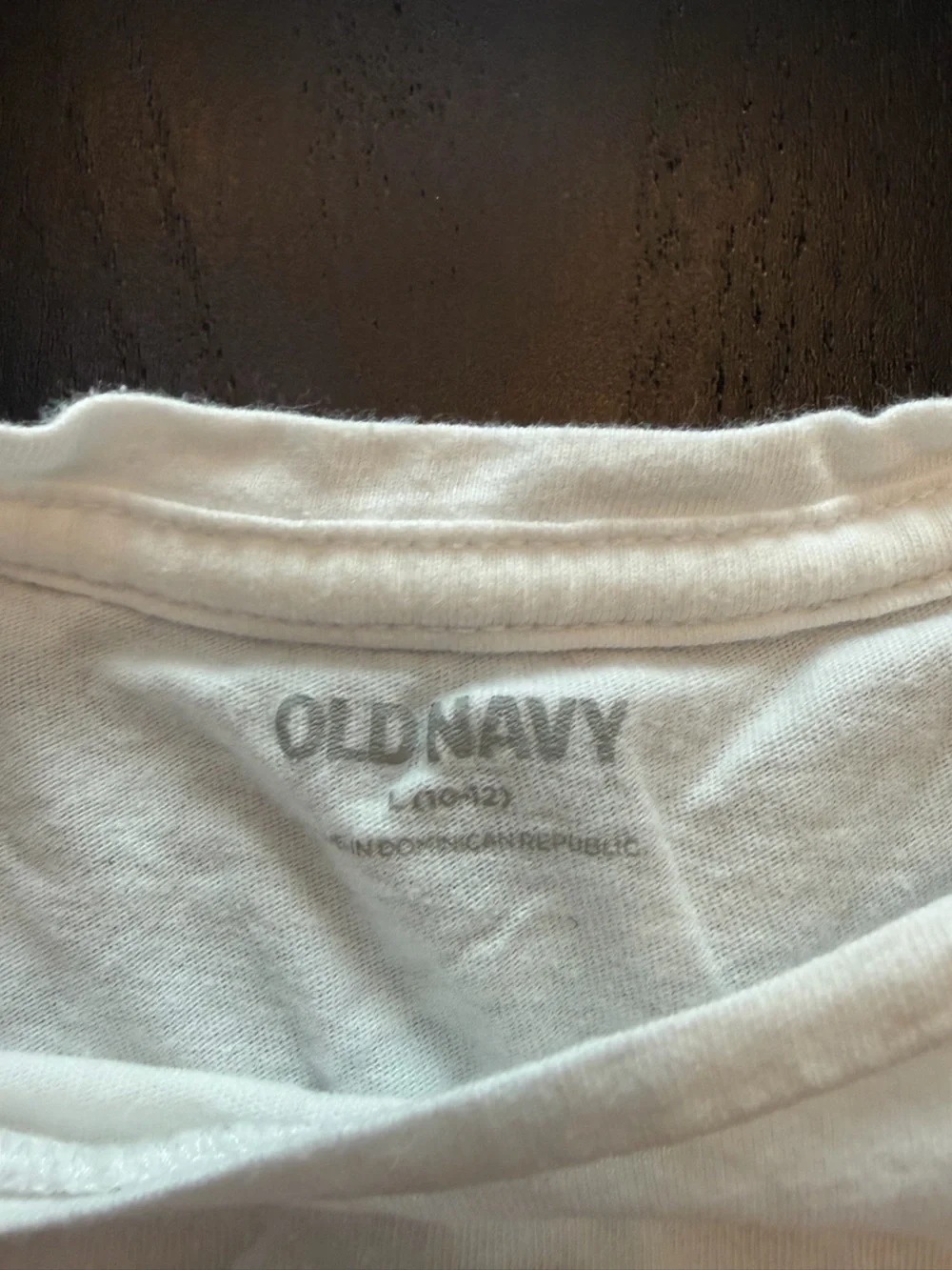 Old Navy White Tee with Brown & Olive Floral Cowboy Boots Graphic
