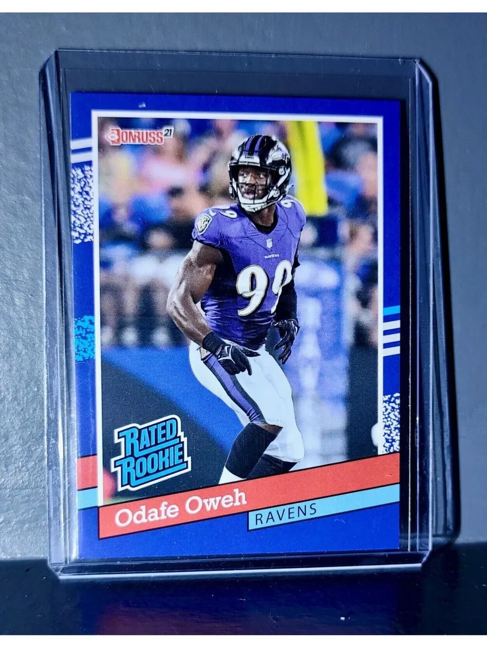 Odafe Oweh 2021 Panini NFL Rated Rookie Retro #39 Rookie Card 1/2231