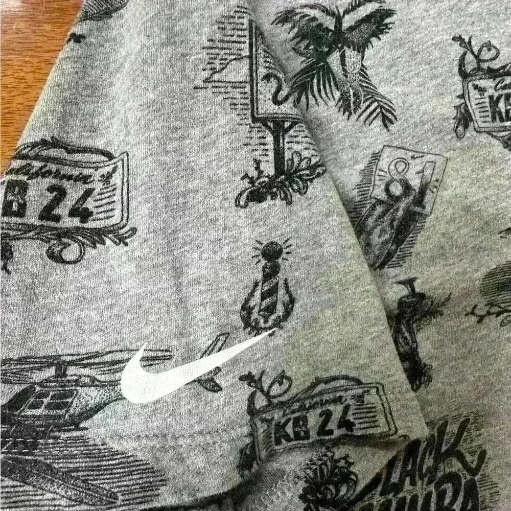 Nike Rare Kobe Bryant All Over Print Shirt Boys Large EUC!