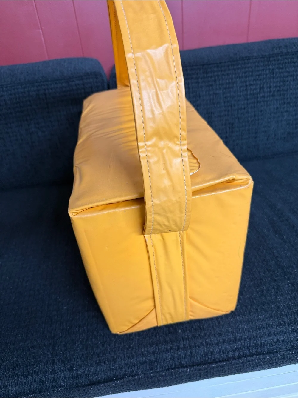 Vintage Tupperware Cooler Insulated Harvest Sunburst Maize Yellow
