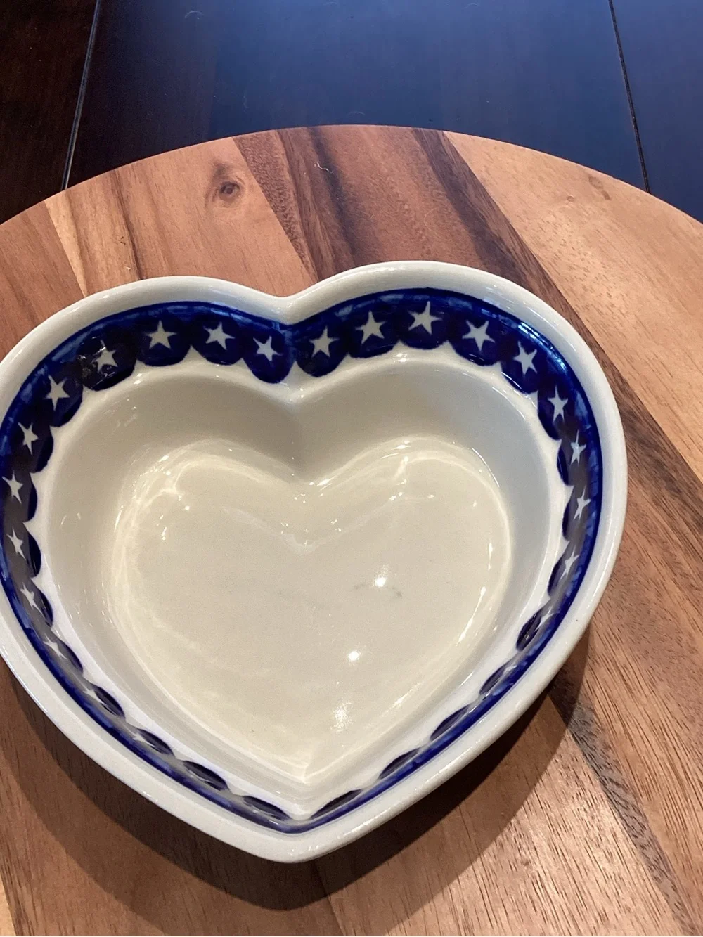Boleslawiec charming heart