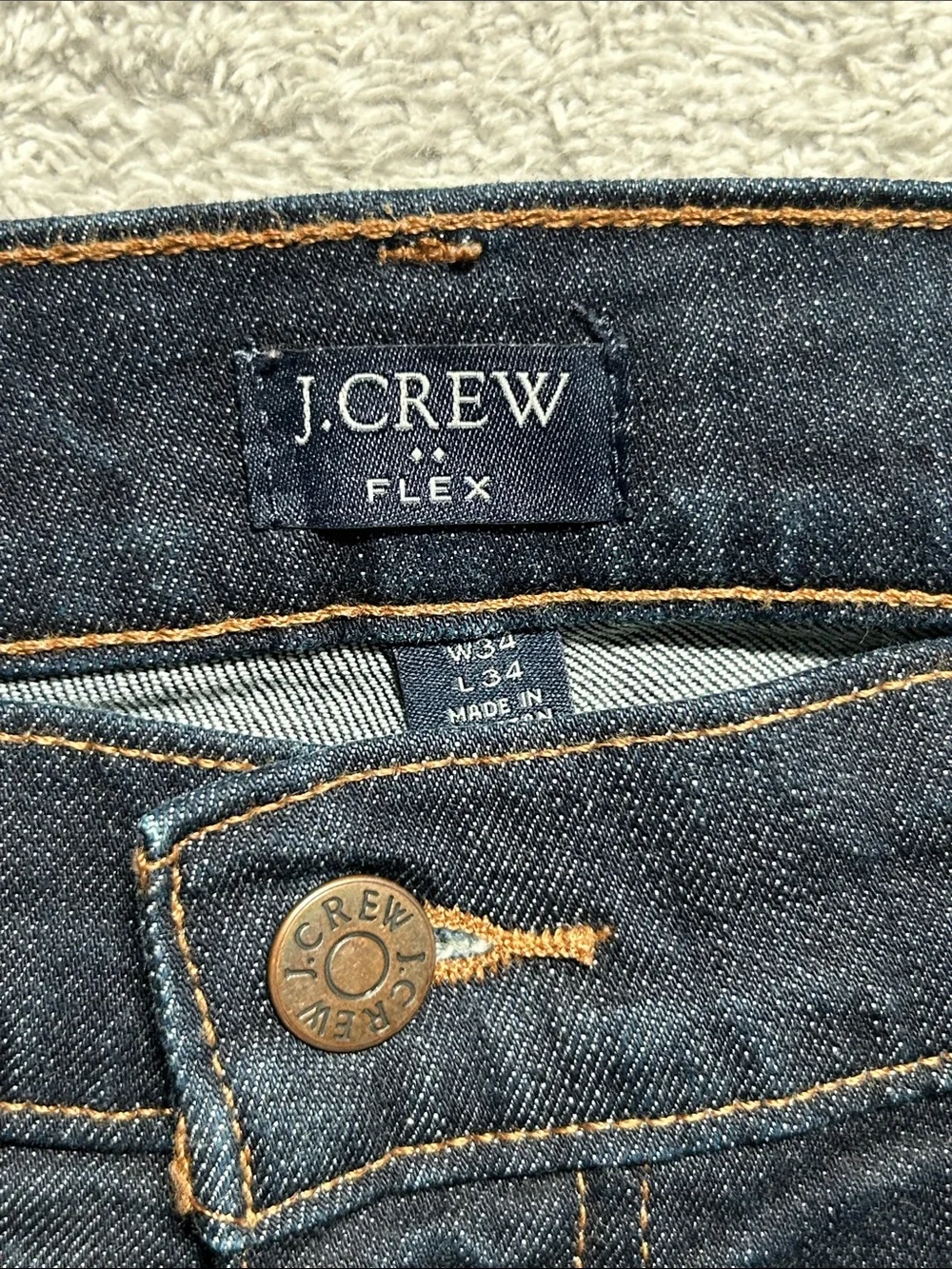 J. Crew slim straight