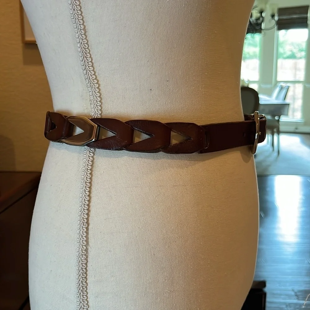 Vintage brown leather