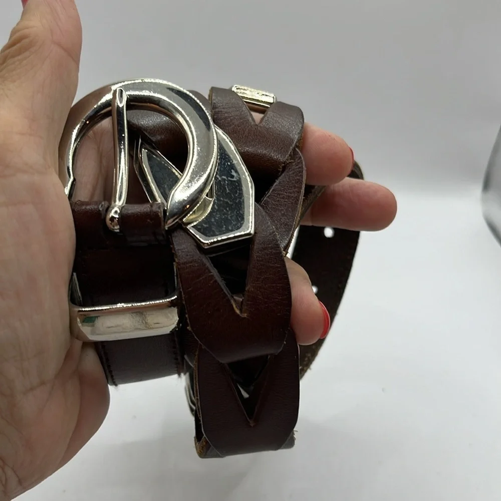 Vintage brown leather