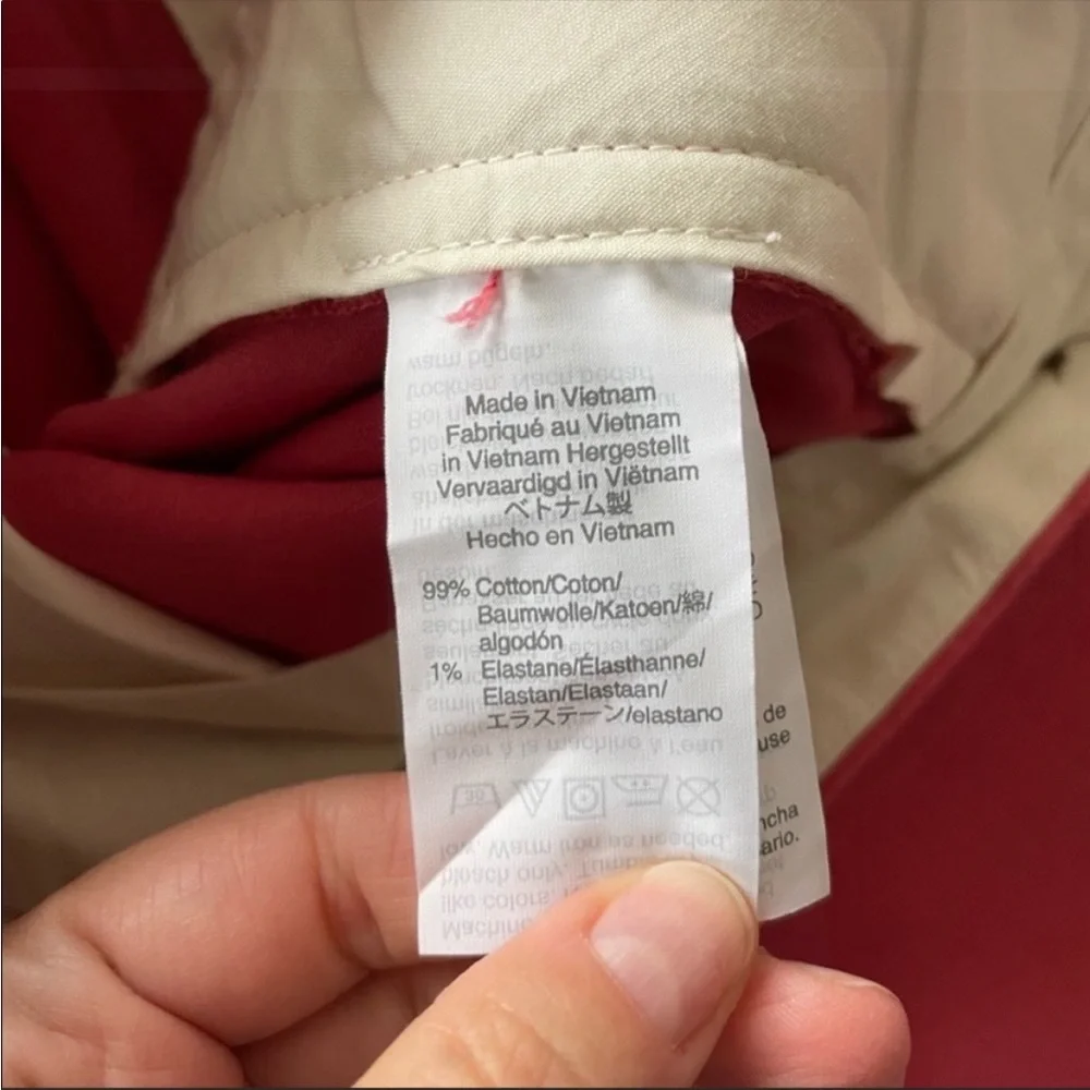 J. Crew size 33