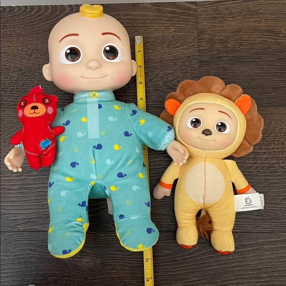 Cocomelon JJ Musical Bedtime and JJ Lion Plush Set
