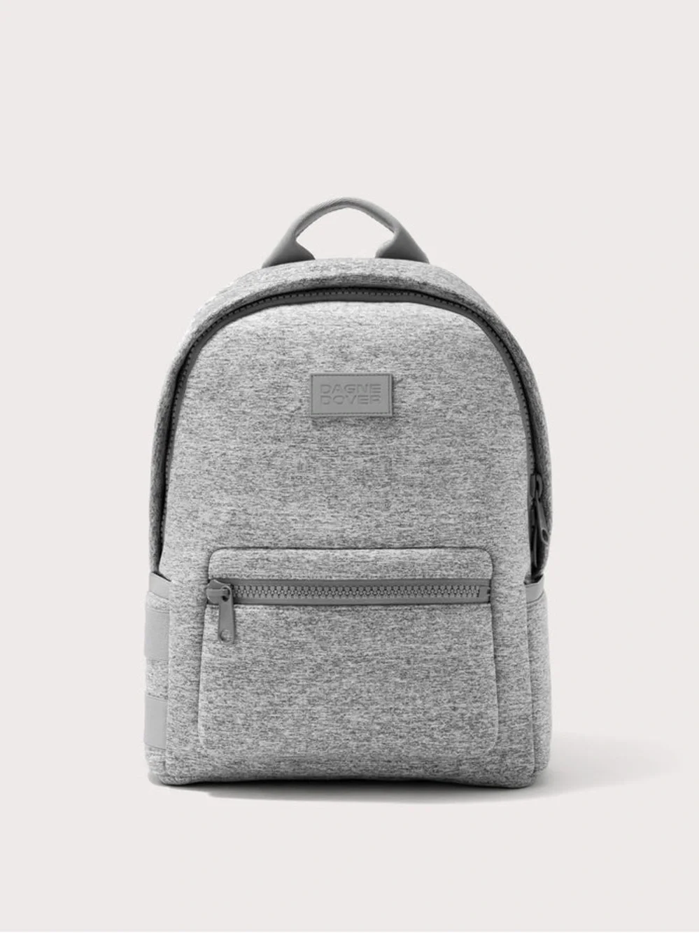 NWOT Dagne Dover Dakota Medium Backpack Heather Gray Neoprene Laptop Travel Bag