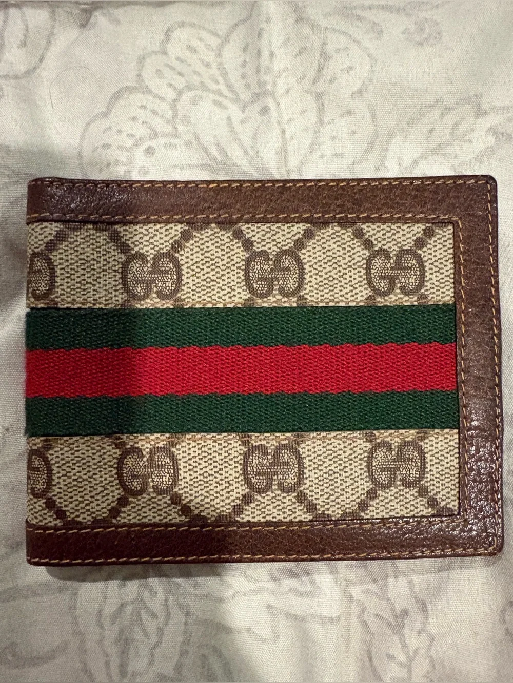 Gucci GG vintage bifold wallet