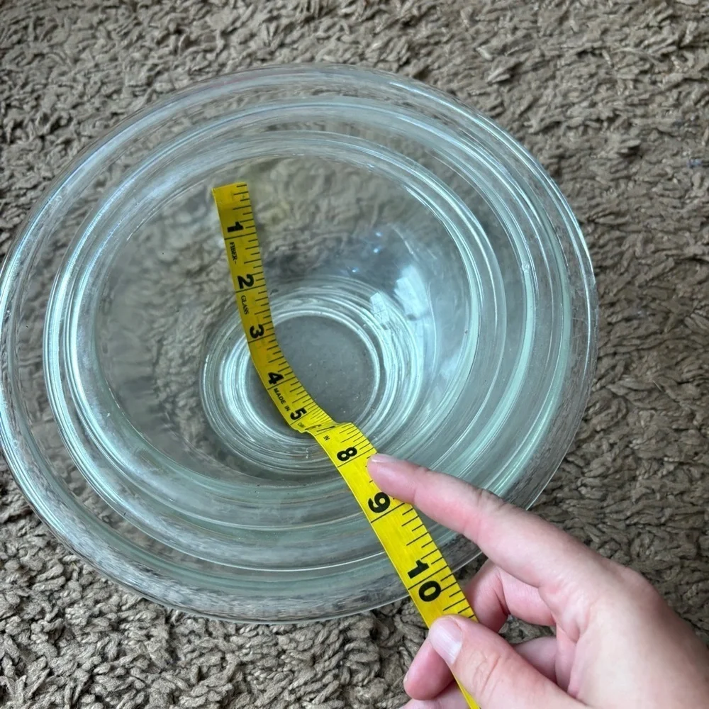 Pyrex durable clear