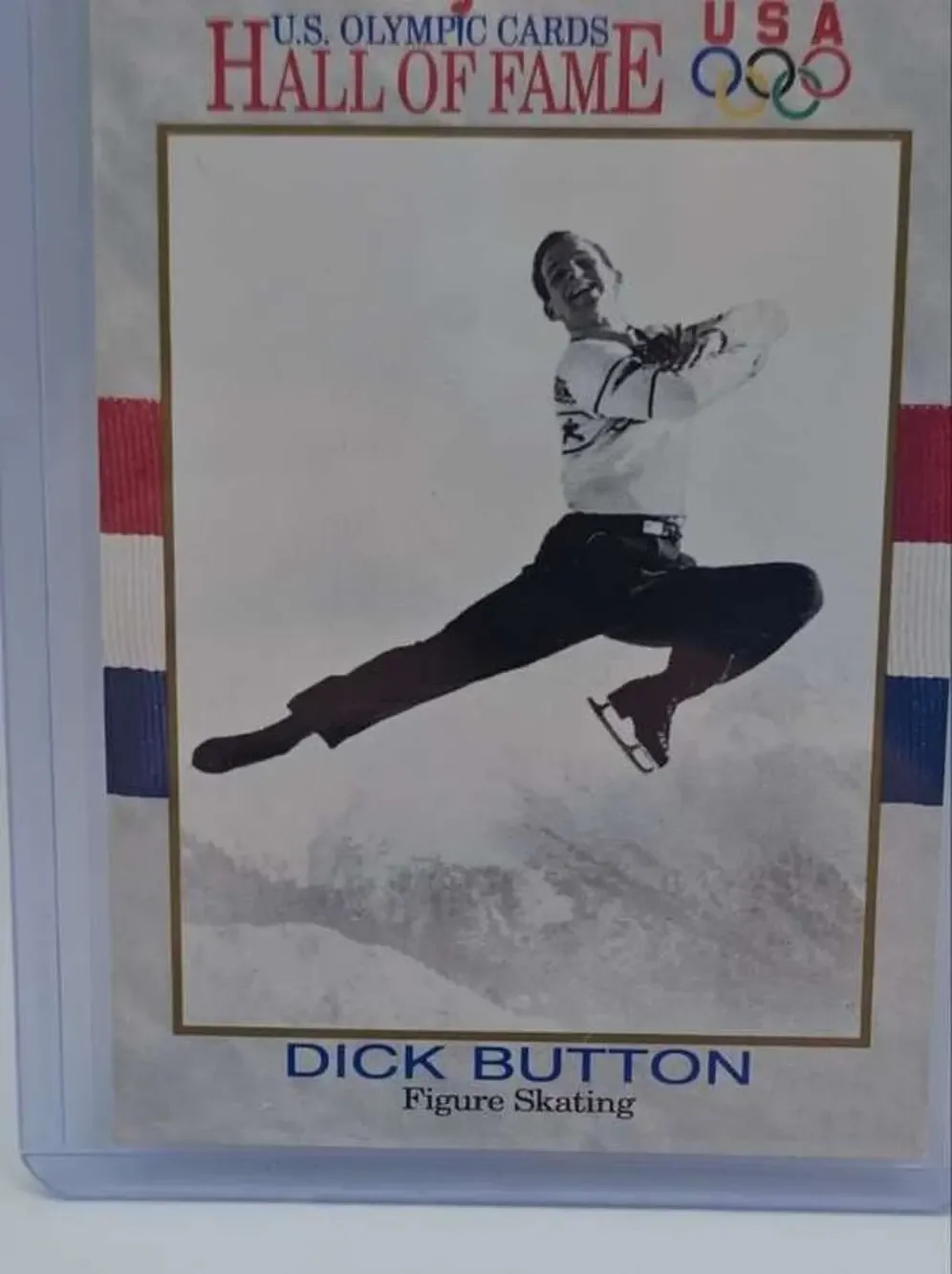 1983 Topps Greatest Olympians #55 Dick Button Card