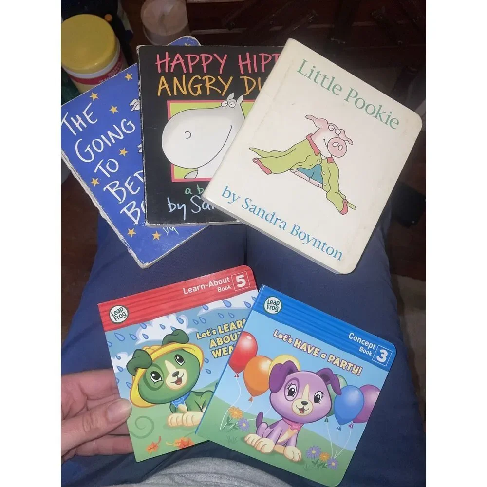Toddler Board Book Set 5 Books -‎ Sandra Boynton & Leapfrog