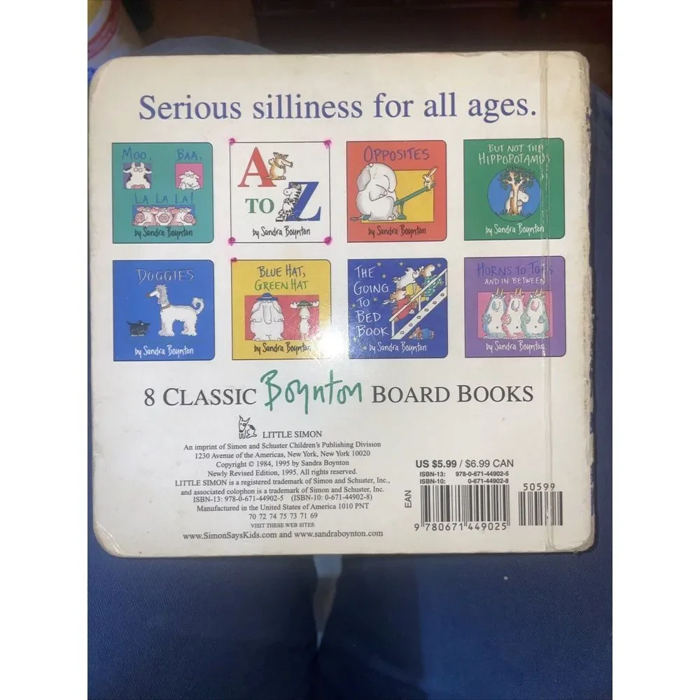 Toddler Board Book Set 5 Books -‎ Sandra Boynton & Leapfrog