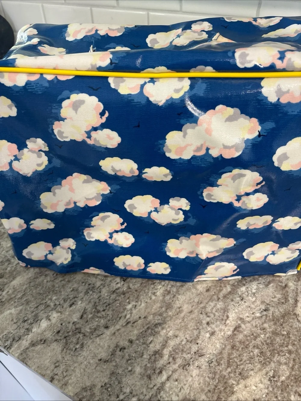 Cath Kidston Oil Cloth Sewing Machine Cover Protective Dust Cover W/ Pockets