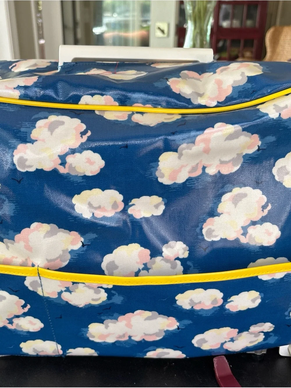 Cath Kidston Oil Cloth Sewing Machine Cover Protective Dust Cover W/ Pockets
