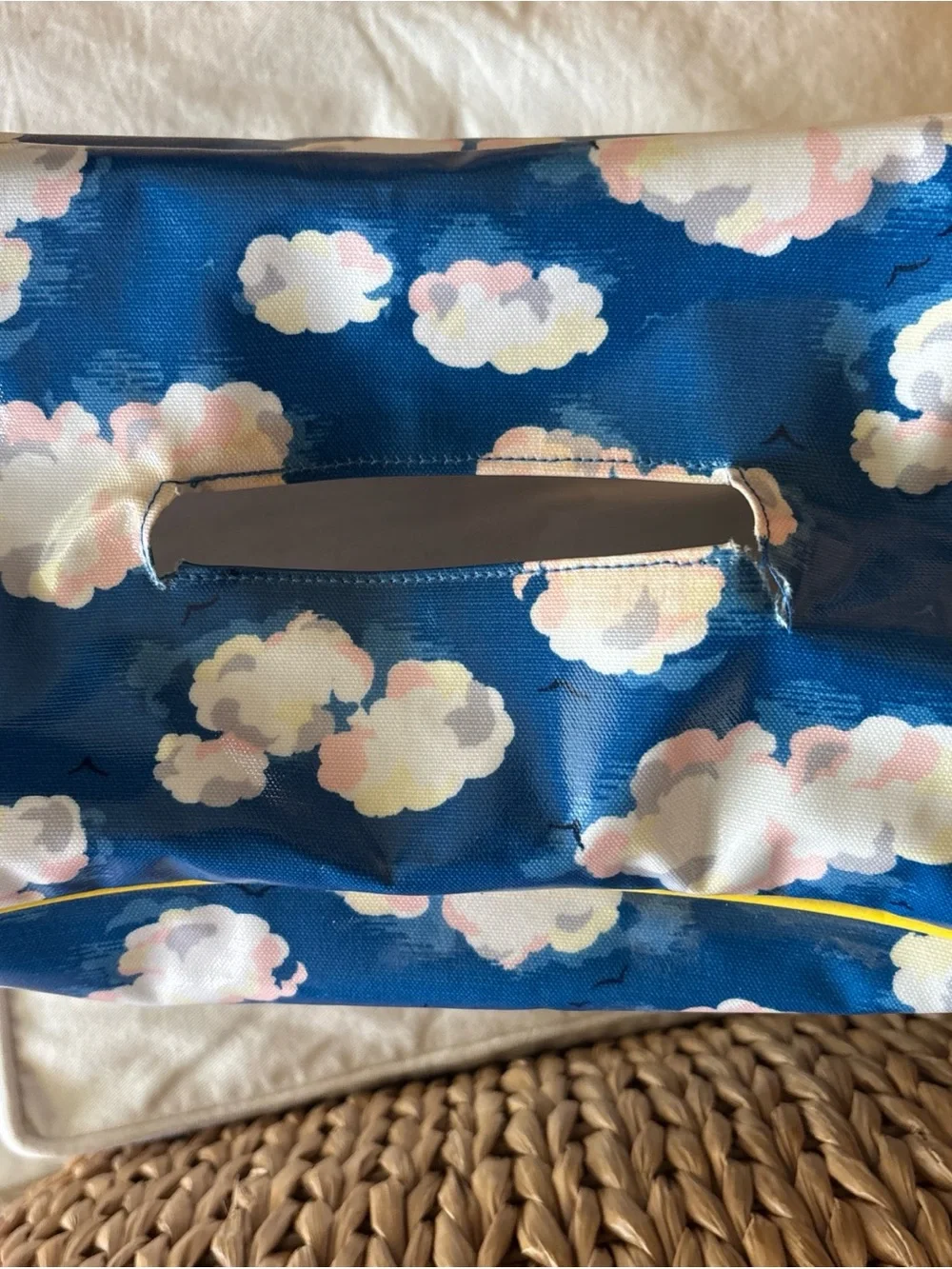 Cath Kidston Oil Cloth Sewing Machine Cover Protective Dust Cover W/ Pockets