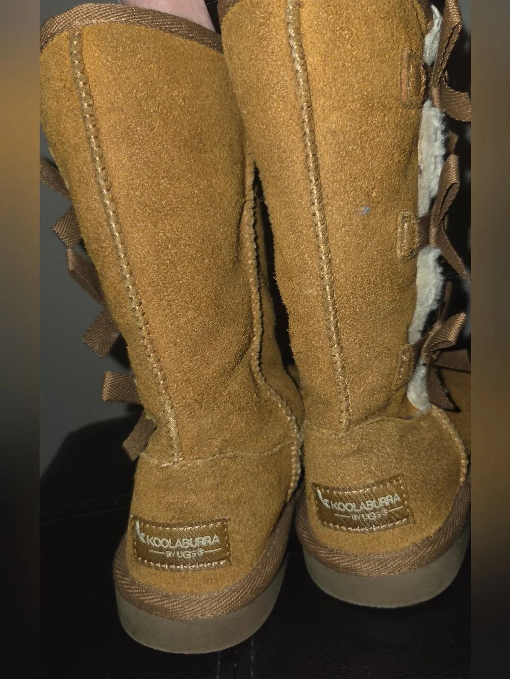 Authentic Koolaburra by UGG Kids/Youth Victoria Tall Boots Y 12